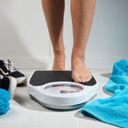 Salter Doctor's Style Mechanical Bathroom Scale - White, Easy Read Dial, 150kg/23st 7lb, Large Platform, No Batteries - Very Good