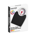 Salter Doctor's Style Mechanical Bathroom Scale - White, Easy Read Dial, 150kg/23st 7lb, Large Platform, No Batteries - Very Good