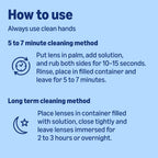 Healthcare by Amazon All-In-One Contact Lens Solution - Soft Lenses, Bio-Tolerable, Sensitive Eyes, 3 x 360ml - Damaged Box