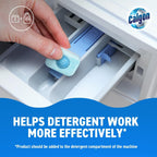 Calgon 4-in-1 Washing Machine Cleaner and Water Softener Tablets, 75 Count , Removes Limescale, Residue, Dirt, Rust & Malodours , Deep Clean , XL Pack Size - New