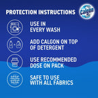 Calgon 4-in-1 Washing Machine Cleaner and Water Softener Tablets, 75 Count , Removes Limescale, Residue, Dirt, Rust & Malodours , Deep Clean , XL Pack Size - New