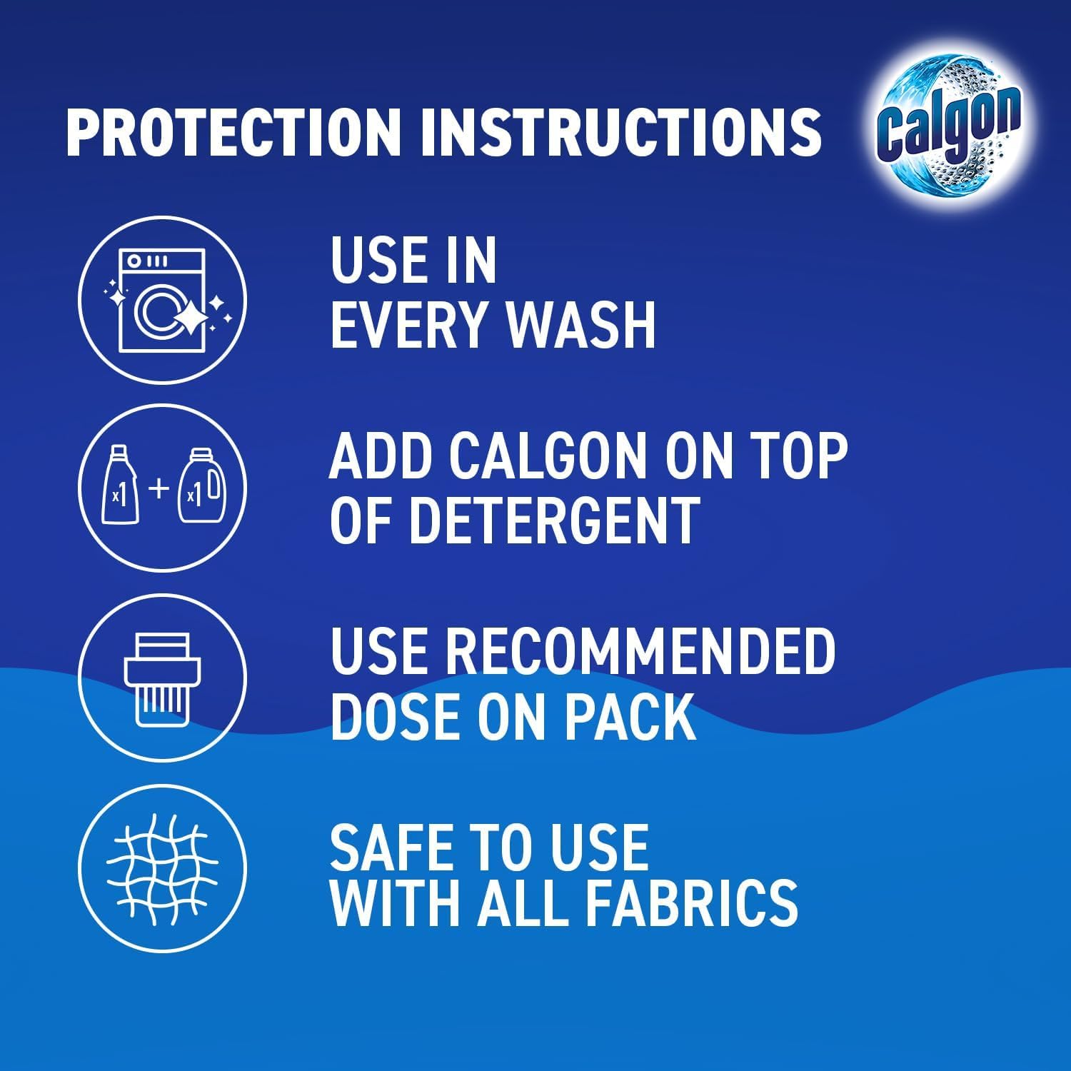 Calgon 4-in-1 Washing Machine Cleaner and Water Softener Tablets, 75 Count , Removes Limescale, Residue, Dirt, Rust & Malodours , Deep Clean , XL Pack Size - New
