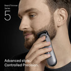 Braun Series 5 Beard Trimmer, BT5525, Grey - Damaged Box