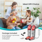 Snailax Leg Massager with Heat, Compression, Knee Massager with 3 Modes & 3 Intensities, 4D Kneading Calf Massage Machine for Most Size, Gifts for Men Women - Like New