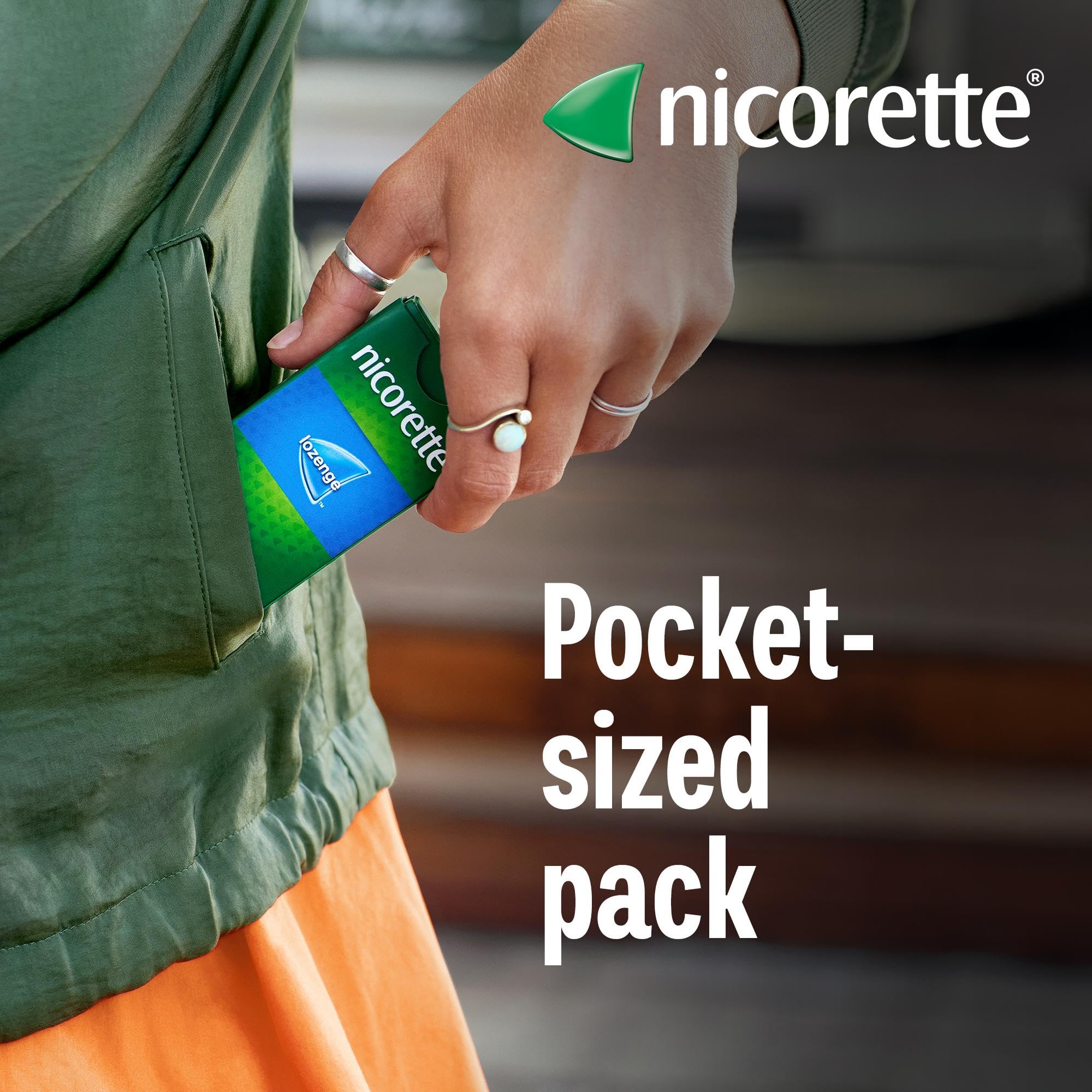 Nicorette Fruit 2mg Lozenge 160 Pieces - Stop Smoking & Vaping Aid - Dual-Layer Fruity Flavour Nicotine Lozenges - Damaged Box - BBE 02/2029