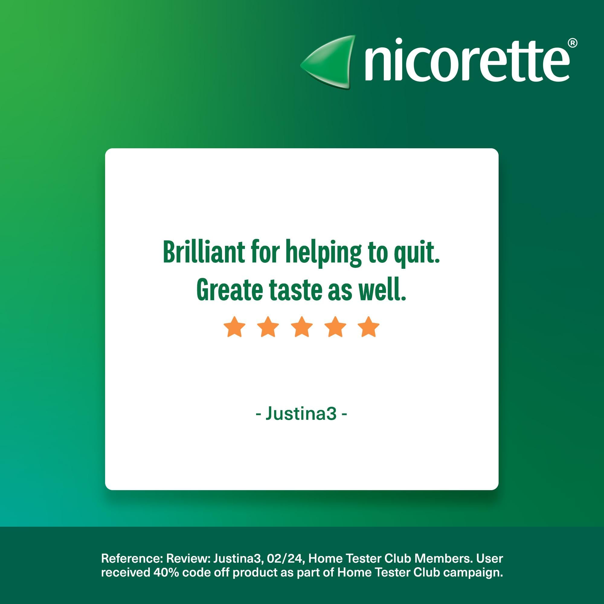 Nicorette Fruit 2mg Lozenge 160 Pieces - Stop Smoking & Vaping Aid - Dual-Layer Fruity Flavour Nicotine Lozenges - Damaged Box - BBE 02/2029
