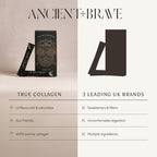 Ancient + Brave True Collagen Powder 15 x 5g | Bovine Collagen - Damaged Box - BBE 11/2027