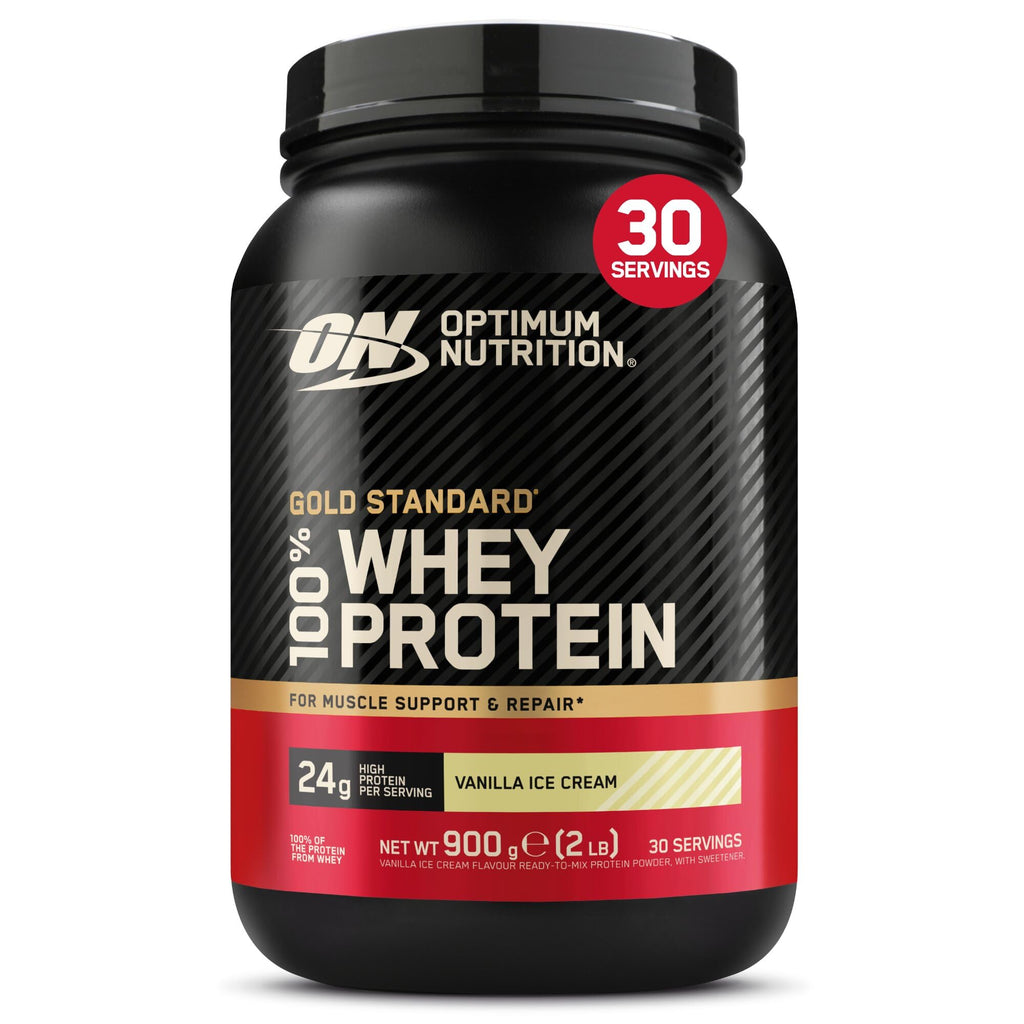 Optimum Nutrition Gold Standard 100% Whey Protein Powder,900 g - New - BBE 06/2027
