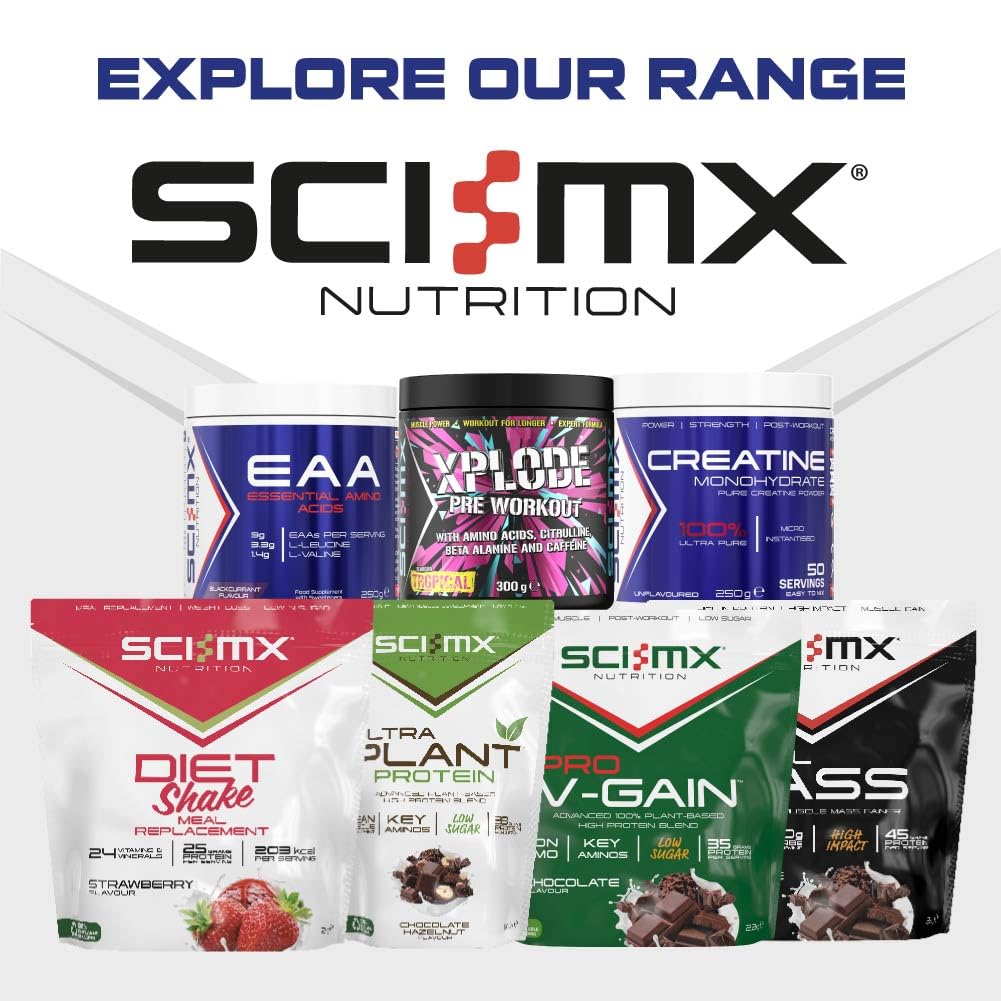 SCI-MX Total Protein Powder o Lean Muscle o Banoffee Flavour o 900g - New - BBE 08/2027