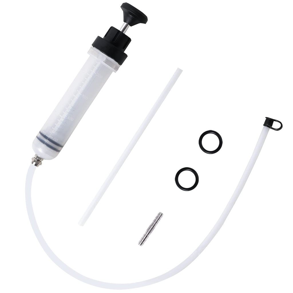 LEMOTO Oil Syringe Manual Fluid Extractor Pump - 500cc Gear Brake Fluid Transfer Automotive Tool - Like New