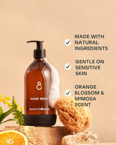 Bower Collective Natural Cleaning Starter Kit, 3 Products with Glass Dispensers | Multi Purpose Cleaner, Limescale Remover & Hand Soap Refills | Eco Friendly Cleaning Products Bundle | Home Essentials - Damaged Box