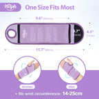 Hilph Wrist Ice Pack Wrap - Carpal Tunnel Relief, Reusable Hand Cold Compress - Purple - Damaged Box