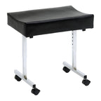 DAYS Adjustable Footstool - Supportive Foots tool with Castors, Height Adjustable Foot Rest Under Desk, Ergonomic Footrest for Living Room & Office, Comfortable & Stable Leg Support for Elderly - Good