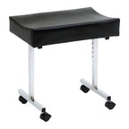 DAYS Adjustable Footstool - Supportive Foots tool with Castors, Height Adjustable Foot Rest Under Desk, Ergonomic Footrest for Living Room & Office, Comfortable & Stable Leg Support for Elderly - Good