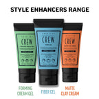 American Crew Matte Clay Cream - Hybrid hair styling clay gel for men | Absorbs Hair Oil & Detoxifies | Medium hold with matte finish | Natural Hair Gel for Men - New