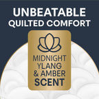 Andrex Ultimate Quilt Toilet Roll 36 Rolls - Midnight Ylang & Amber, 3-Ply, Soft Thick Sheets, Bulk Buy, FSC Certified - Damaged Box