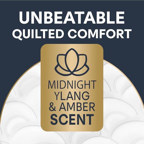 Andrex Ultimate Quilt Toilet Roll 36 Rolls - Midnight Ylang & Amber, 3-Ply, Soft Thick Sheets, Bulk Buy, FSC Certified - Damaged Box
