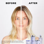 K'erastase Blond Absolu, Fortifying Heat Protecting Serum, For Lightened and Highlighted Hair, With Hyaluronic Acid and Edelweiss Flower, Cicaplasme, 250 ml - Damaged Box