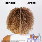 K'erastase Blond Absolu, Fortifying Heat Protecting Serum, For Lightened and Highlighted Hair, With Hyaluronic Acid and Edelweiss Flower, Cicaplasme, 250 ml - Damaged Box