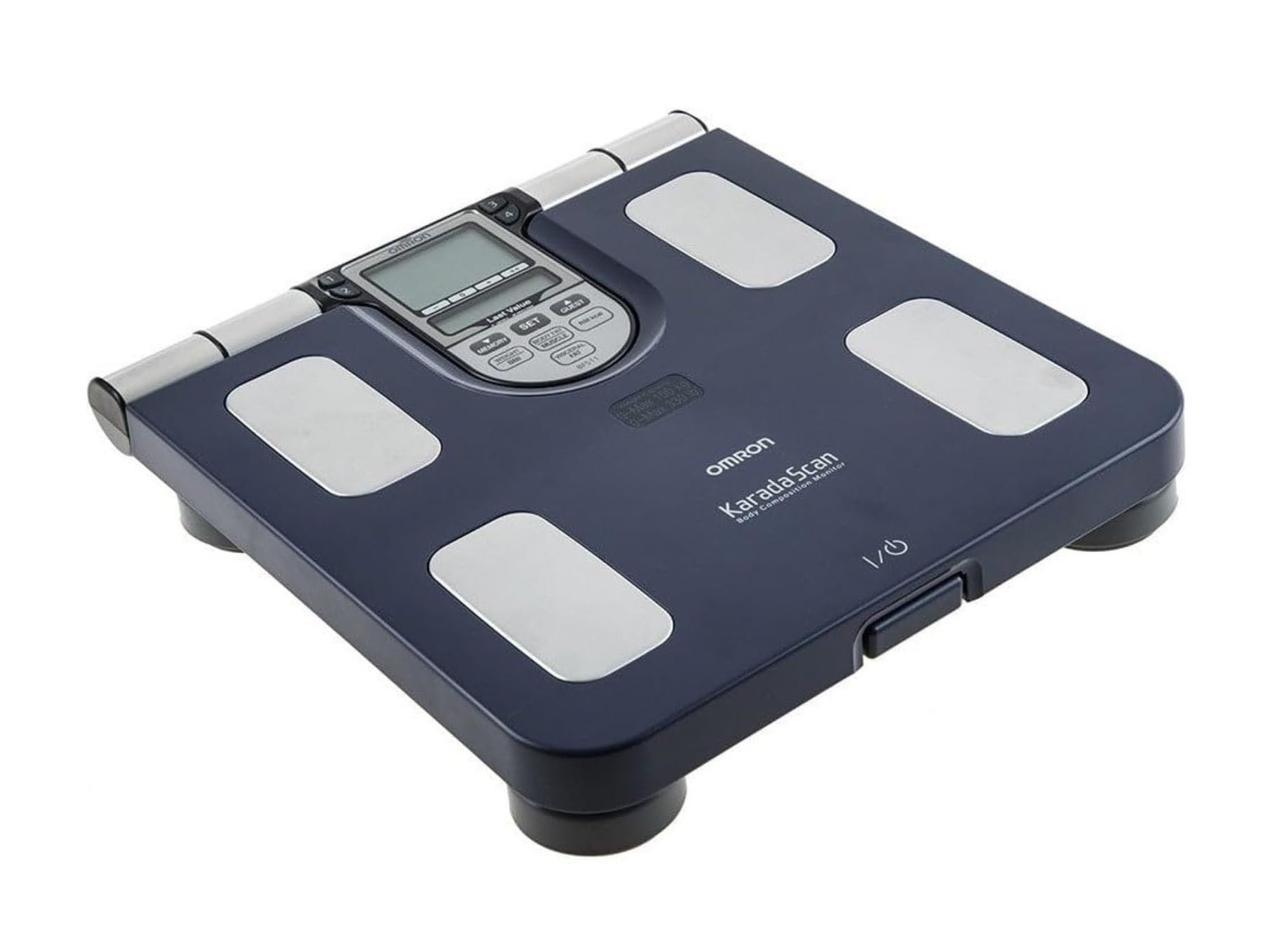 OMRON BF511 Body Composition Monitor - 8-Sensor Full Body Measurement Scale - BMI, Body Fat, 150kg Digital Weighing Scale - Damaged Box