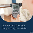 OMRON BF511 Body Composition Monitor - 8-Sensor Full Body Measurement Scale - BMI, Body Fat, 150kg Digital Weighing Scale - Damaged Box