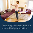 OMRON BF511 Body Composition Monitor - 8-Sensor Full Body Measurement Scale - BMI, Body Fat, 150kg Digital Weighing Scale - Damaged Box