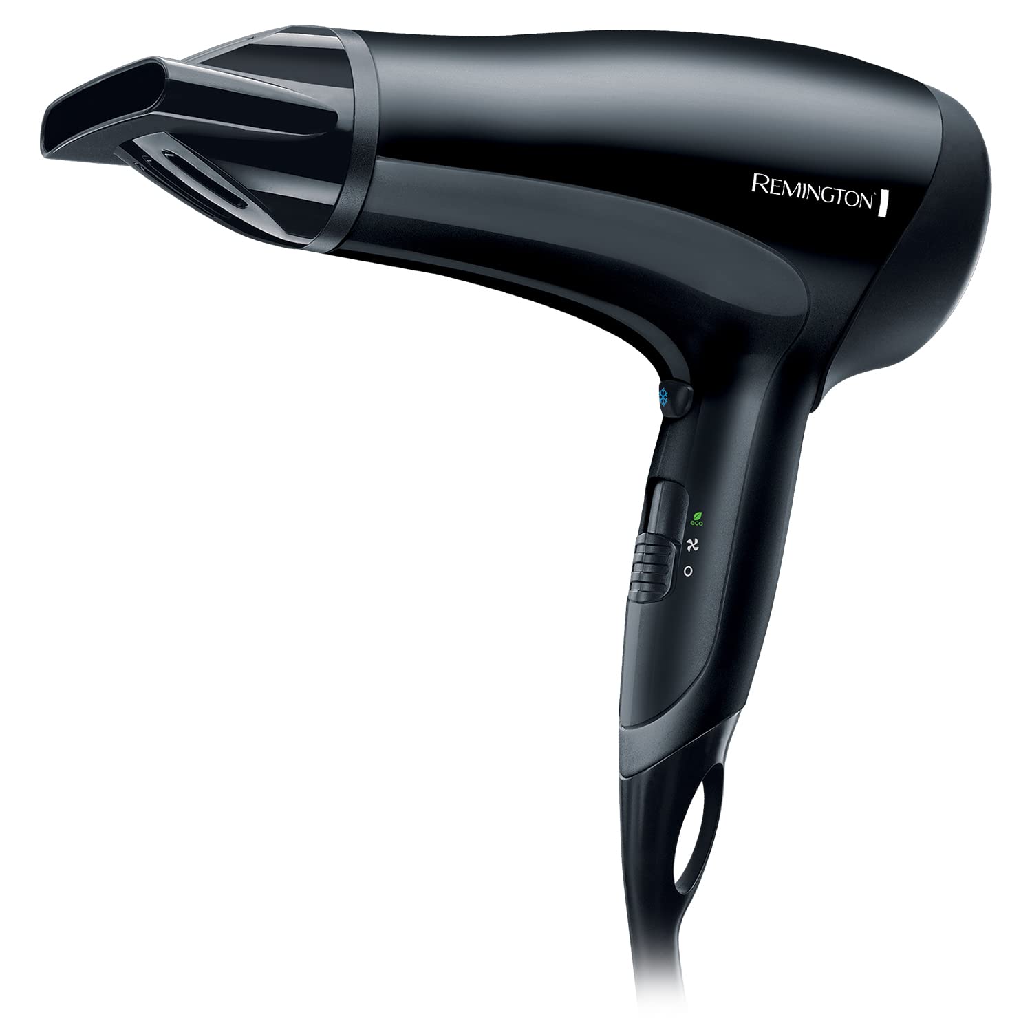 Remington D3010 Power Dry Lightweight Hair Dryer, 2000 W, Black - Damaged Box