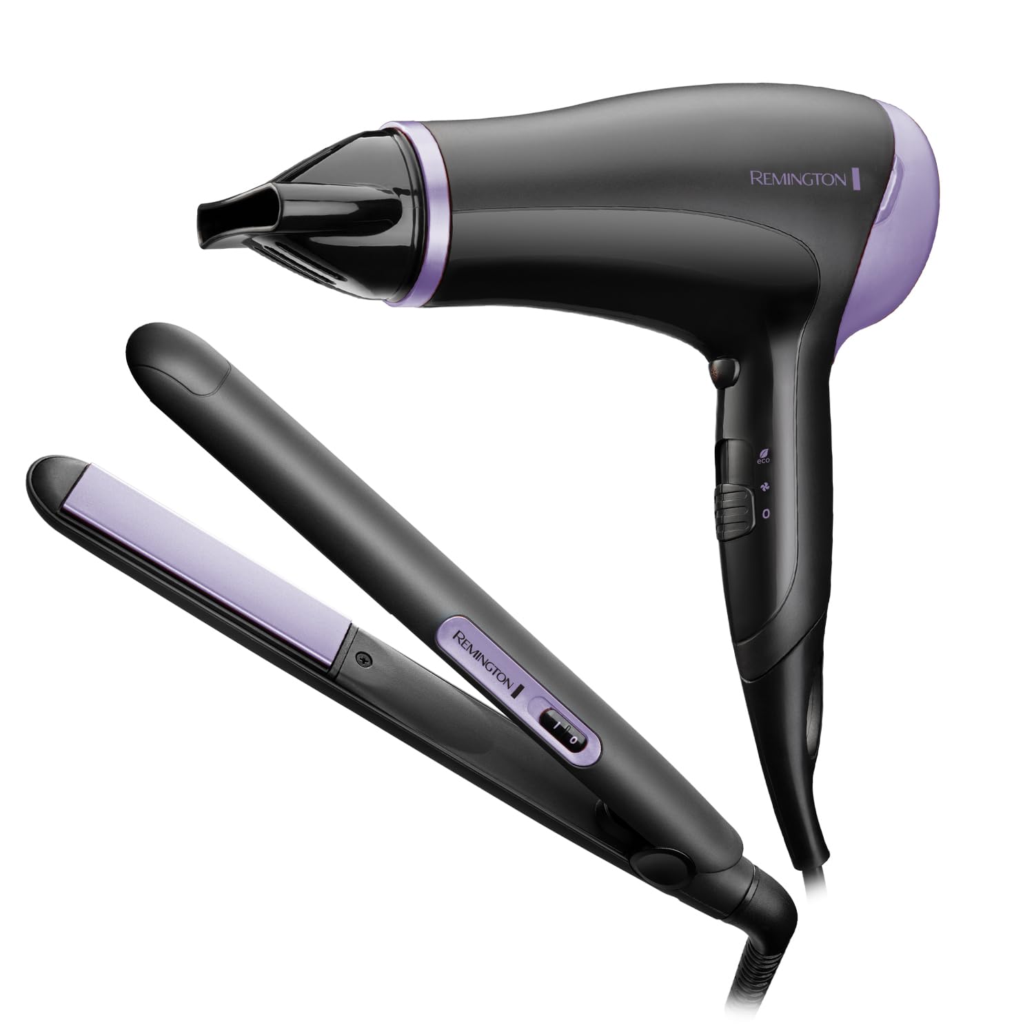Remington D3010 Power Dry Lightweight Hair Dryer, 2000 W, Black - Damaged Box