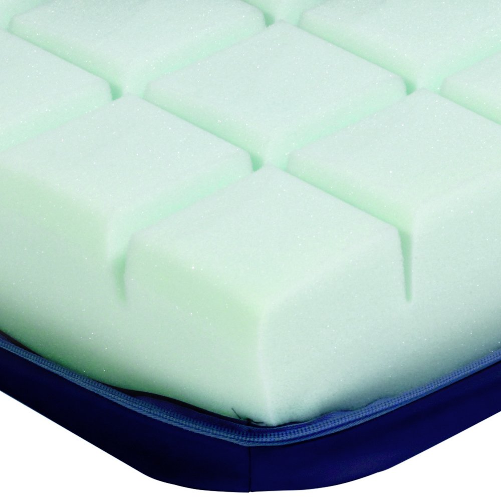 Harvest Healthcare Modular Foam Pressure Care Cushion -Medium Risk (Eligible for VAT relief in the UK), 430(L)x430(W)x95(H) mm, Paired Mattress - Community (HSMCOM), Safe Working Load 95kg / 15st - Damaged Box