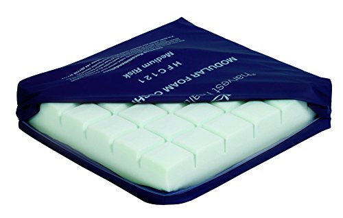 Harvest Healthcare Modular Foam Pressure Care Cushion -Medium Risk (Eligible for VAT relief in the UK), 430(L)x430(W)x95(H) mm, Paired Mattress - Community (HSMCOM), Safe Working Load 95kg / 15st - Damaged Box