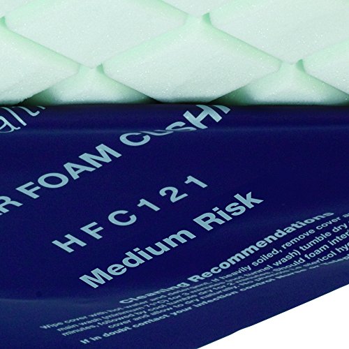 Harvest Healthcare Modular Foam Pressure Care Cushion -Medium Risk (Eligible for VAT relief in the UK), 430(L)x430(W)x95(H) mm, Paired Mattress - Community (HSMCOM), Safe Working Load 95kg / 15st - Damaged Box