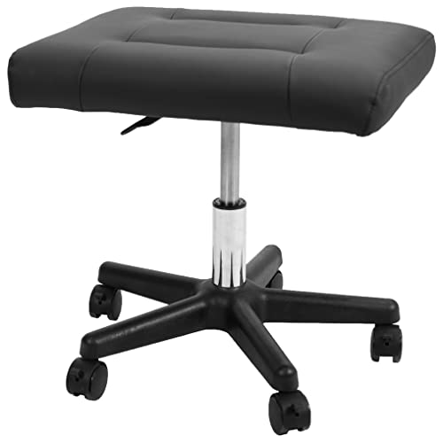 VIVO Ergonomic Mobile Footrest with Wheels - Height Adjustable Desk Stool - Thick Padding - Homewares - Damaged Box