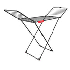 Vileda Extra Clothes Airer - X-Legs, 20m Drying Space, Socks Holder, Sturdy, Compact Laundry Rack - Like New