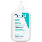 CeraVe Blemish Control Face Cleanser With 2% Salicylic Acid, Niacinamide, 3 Essential Ceramides, Hectorite Clay, Gel-to-Foam, For Blemish-Prone Skin, Oil-Absorbing Technology, Fragrance Free, 473ml - New