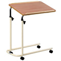 Days Overbed Table with Wheels - Height Adjustable, Lightweight, 61x40cm Laminated Surface for Bed/Chair - New