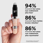 IT Cosmetics Bye Bye Dark Spots Concealer + Serum, Medium Coverage, Made with Niacinamide, Hyaluronic Acid & Caffeine, 6.7 ml - New