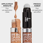 IT Cosmetics Bye Bye Dark Spots Concealer + Serum, Medium Coverage, Made with Niacinamide, Hyaluronic Acid & Caffeine, 6.7 ml - New