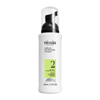 Nioxin System 2 Scalp + Hair Thickening Treatment - Hair Loss Serum for Natural Hair with Progressed Thinning - With Niacinamide & Biotin (100ml) - Damaged Box