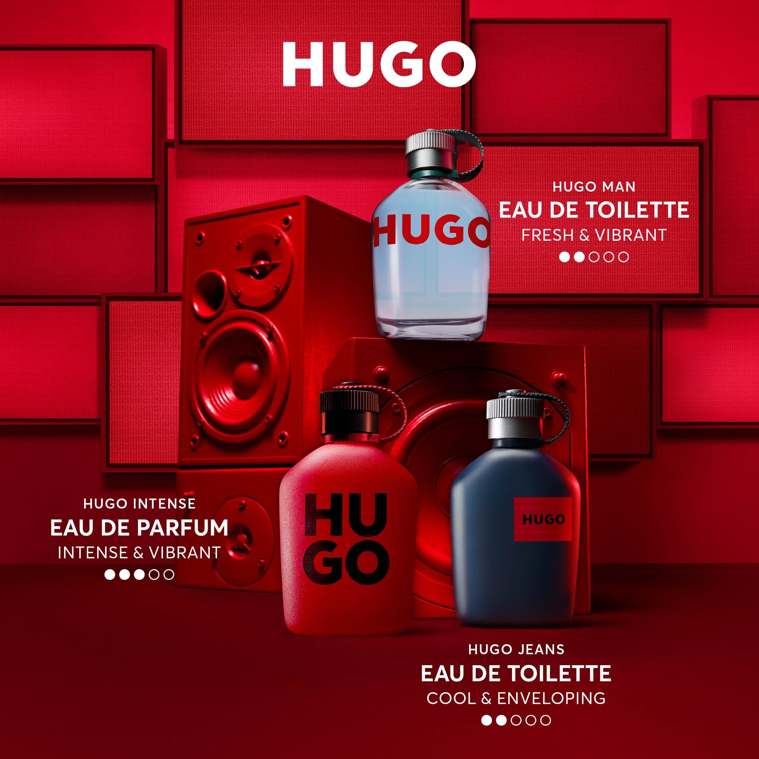 Hugo Intense Eau de Parfum for Men 75ml - Damaged Box