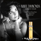 Elizabeth Taylor White Diamonds Eau de Toilette Spray, 100ml, Floral Chypre Fragrance, Celebrity Perfume for Women - Damaged Box