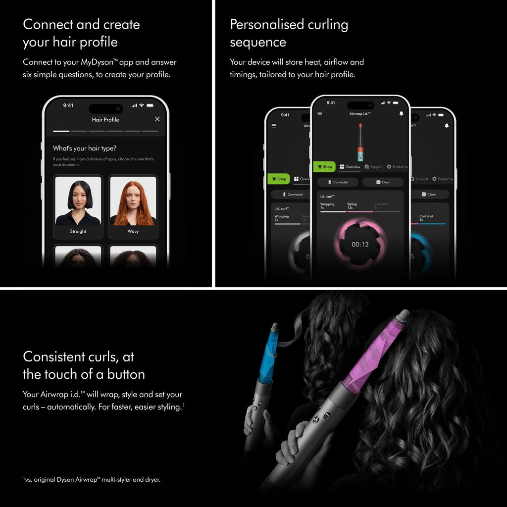 Dyson Airwrap i.d.TM Multi-Styler and Dryer - Curly + Coily - Hair Styler, Curler, Straightener, Volumiser - Good