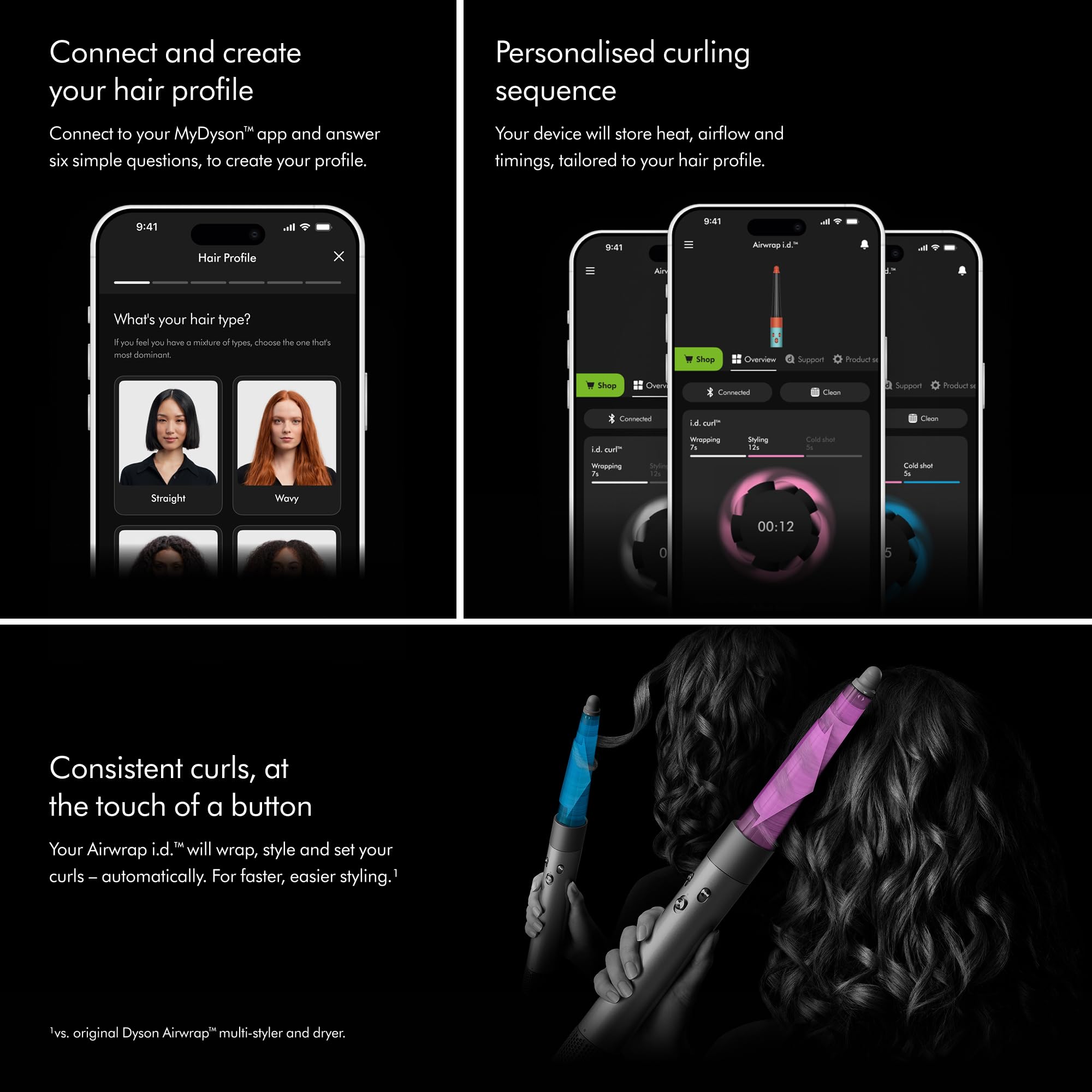 Dyson Airwrap i.d.TM Multi-Styler and Dryer - Curly + Coily - Hair Styler, Curler, Straightener, Volumiser - Good