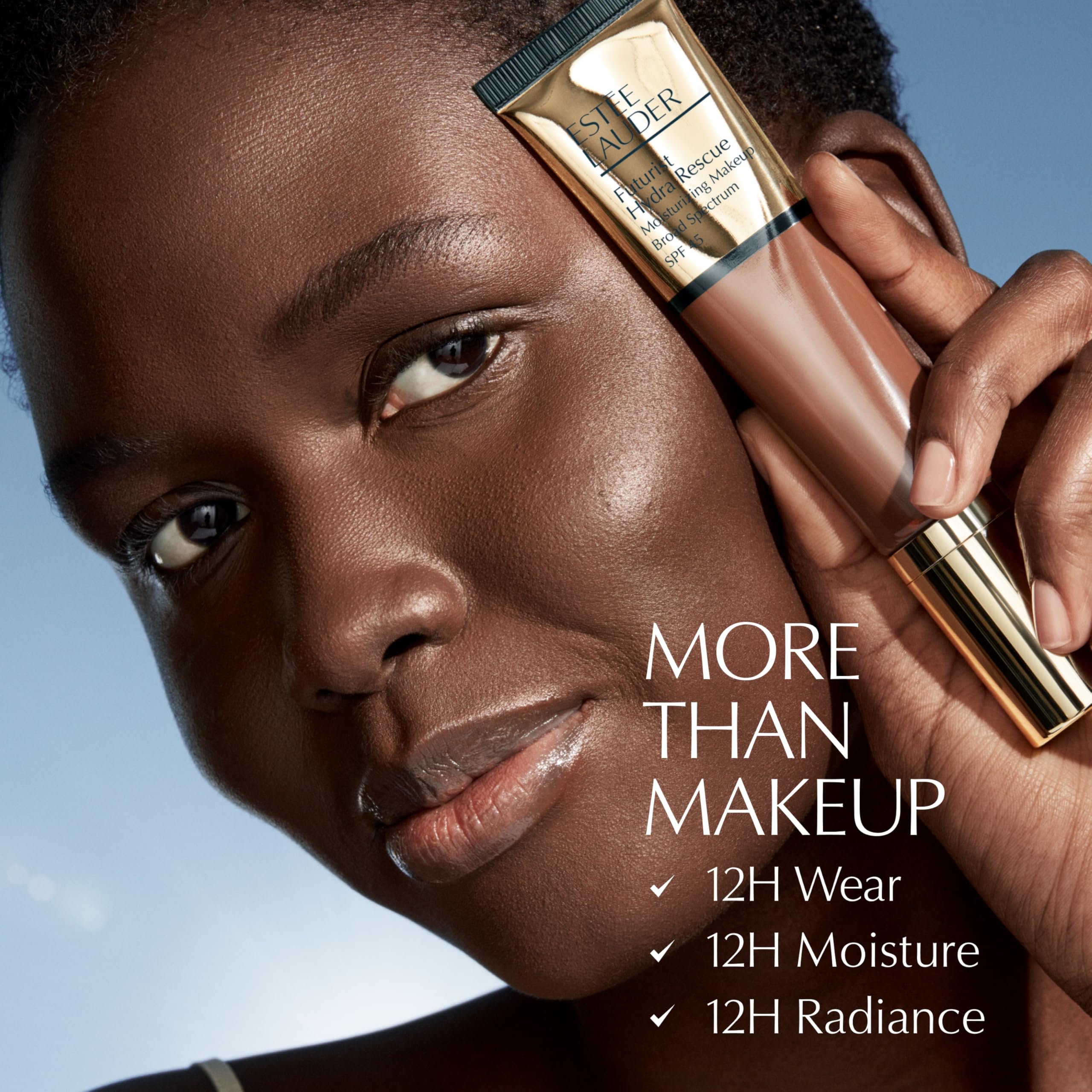 Est'ee Lauder Futurist Hydra Rescue Moisturising Foundation SPF 45 for a 12-Hour Glow, 35ml - Damaged Box