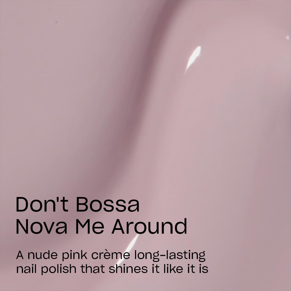 OPI Infinite Shine Nail Polish - Don't Bossa Nova Me Around - Gel Like & Long Lasting Pink Cr`eme Nail Polish - with Pre-Cured Gel Technology & OPI Pro-Wide Brush (15ml) - New