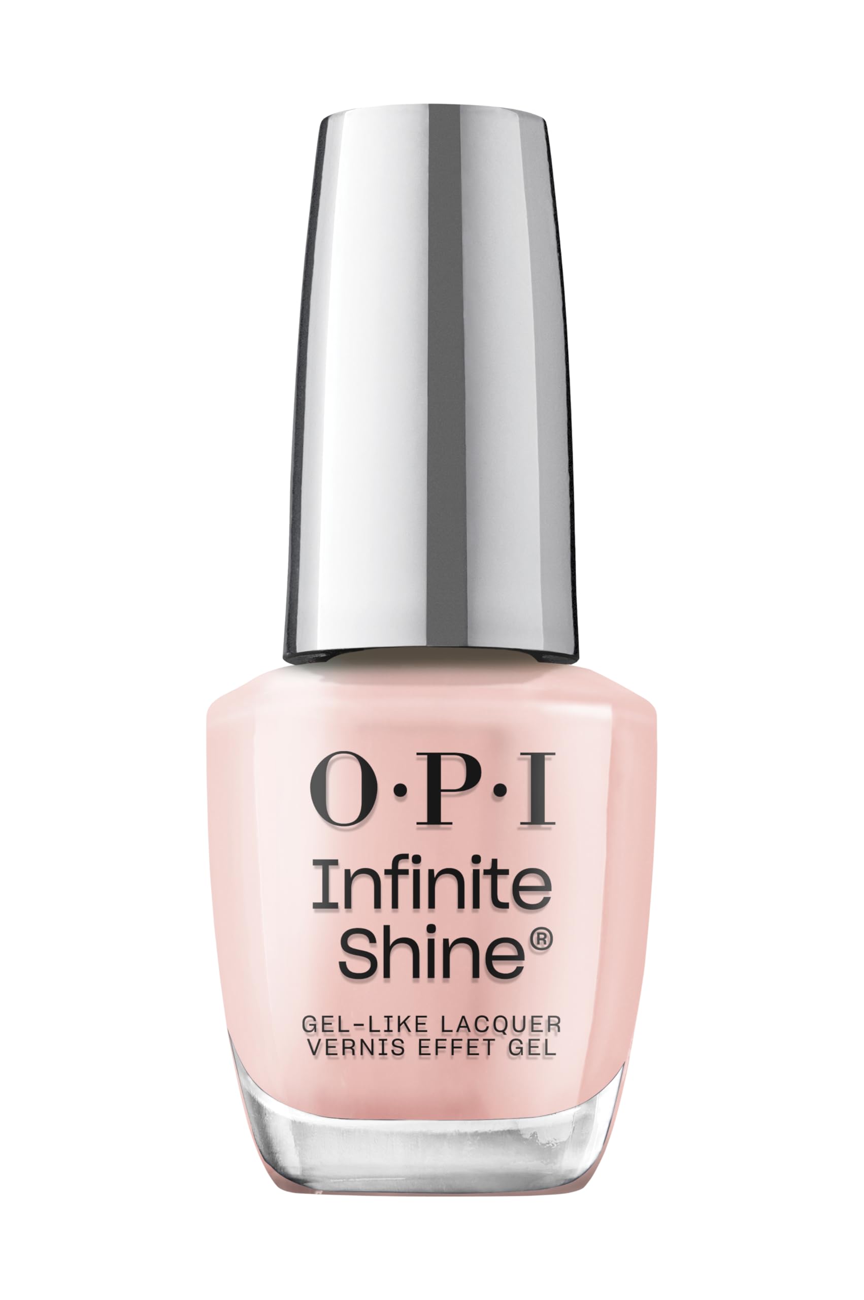 OPI Infinite Shine Nail Polish - Don't Bossa Nova Me Around - Gel Like & Long Lasting Pink Cr`eme Nail Polish - with Pre-Cured Gel Technology & OPI Pro-Wide Brush (15ml) - New