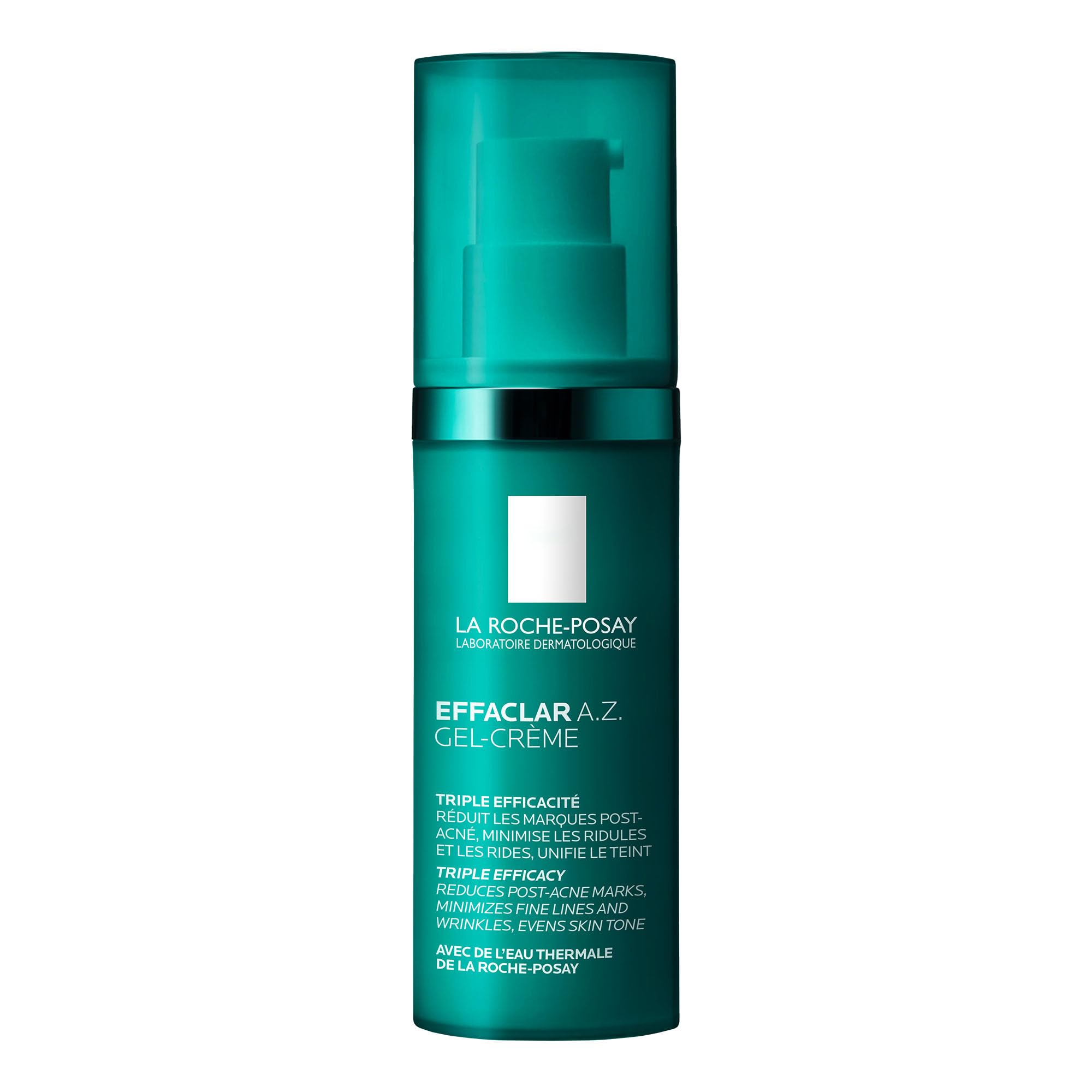 La Roche-Posay Effaclar A.Z. Gel Cream Daily Moisturiser for Breakouts and Ageing with 10% Azelaic Acid, Salicylic Acid, Hyaluronic Acid 40ml - New - BBE 06/2028