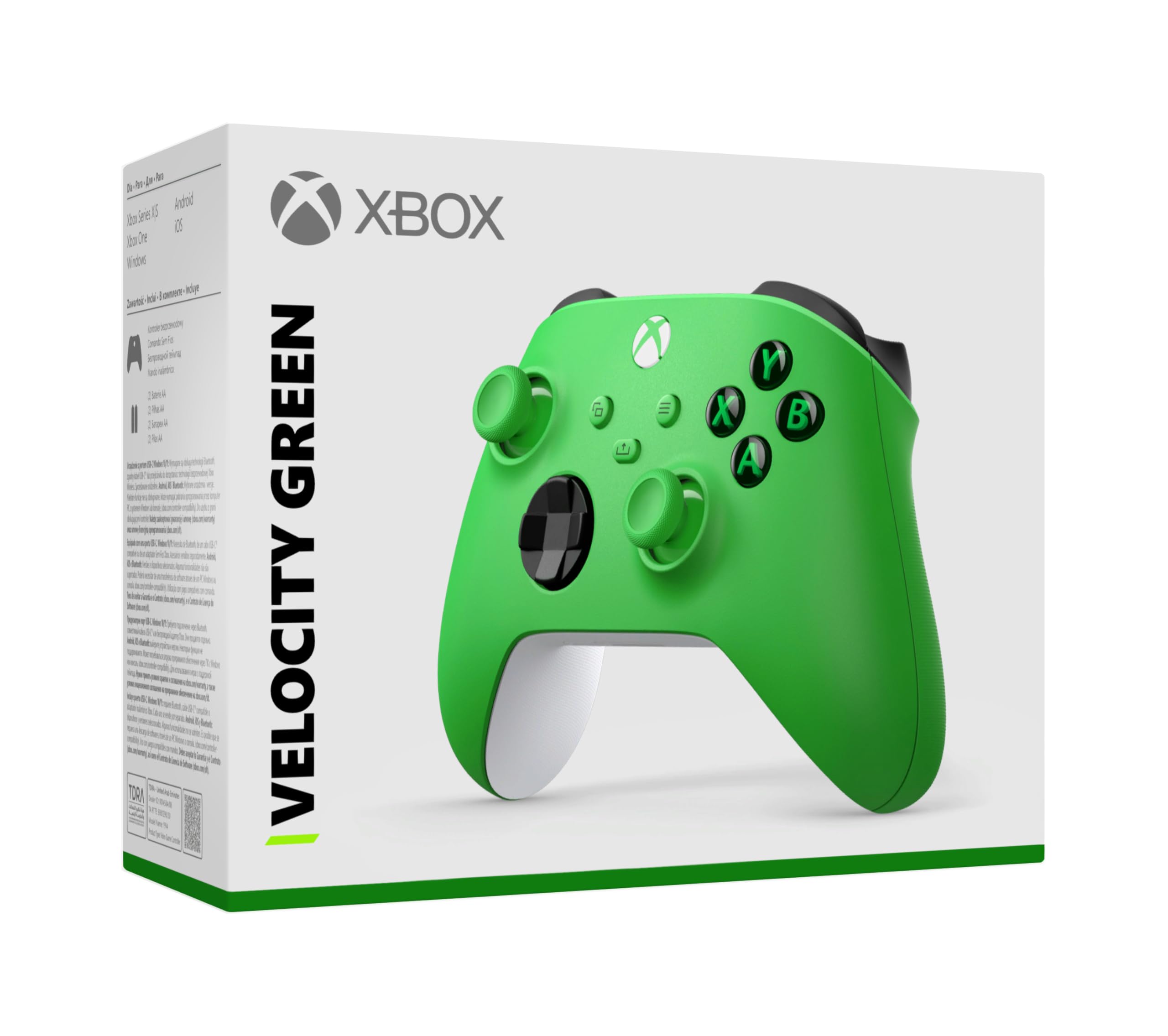 Xbox Wireless Controller - Velocity Green Series X|S, One, and Windows Devices - Like New