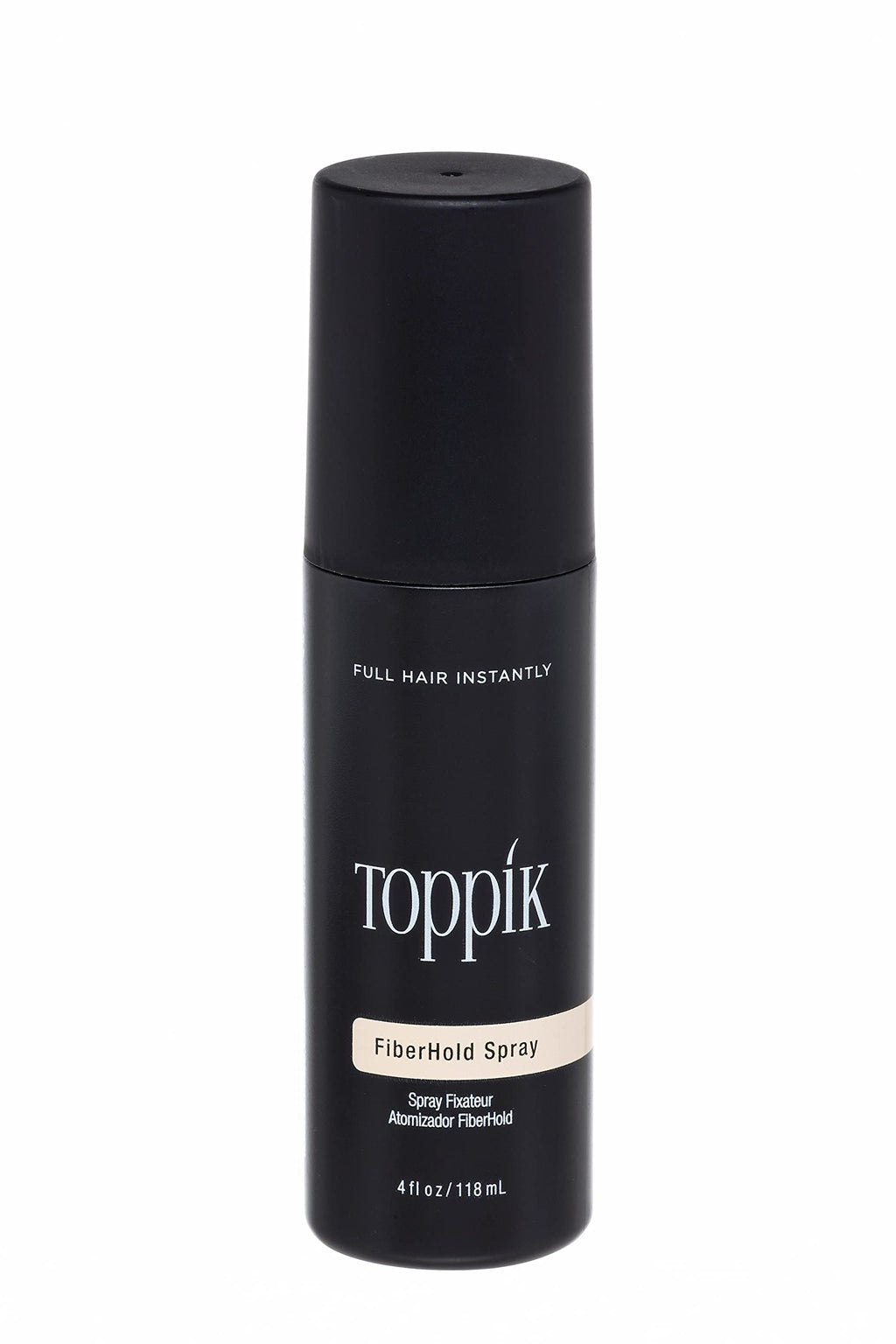 Toppik FiberHold Spray, Strengthens the Bond Between Hair Fibres and Your Hair, for Thicker Looking Hair, 118ml - New
