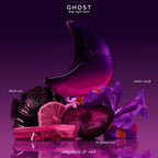Ghost Deep Night Fragrance Gift Set - Includes EDT 10ml, Deep Night Elixir EDP 10ml & Shimmer Glaze Peptide Lip Serum - New