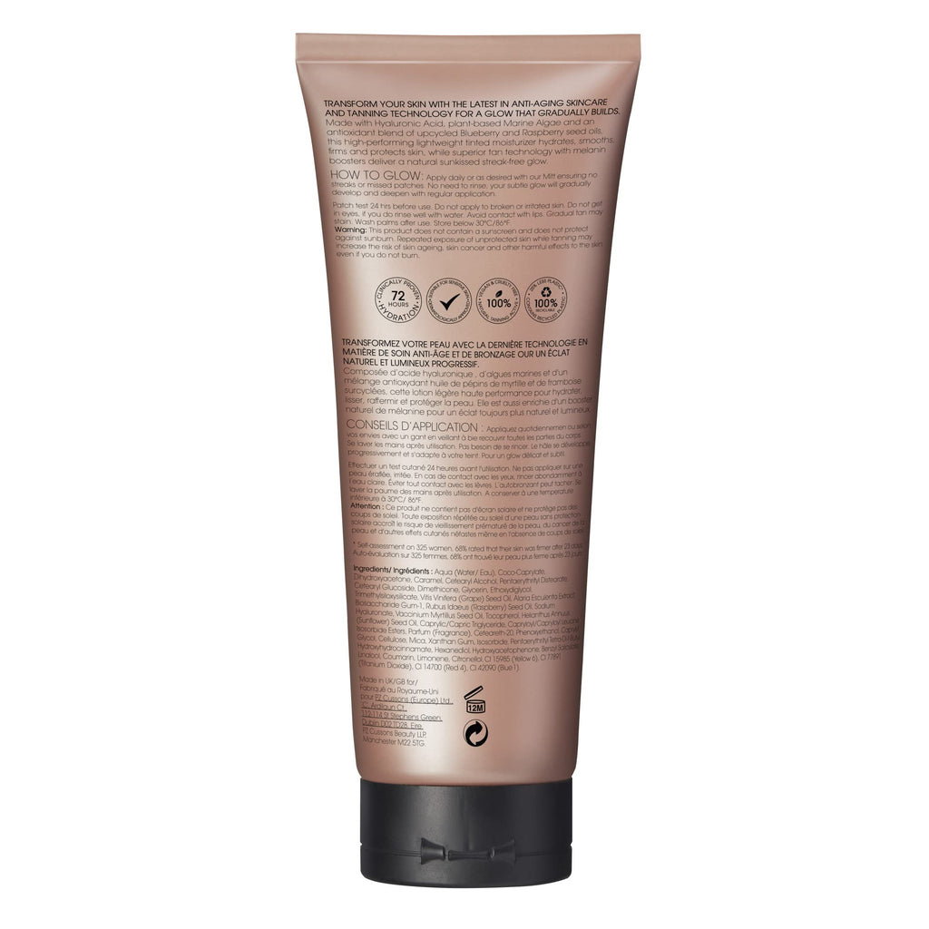 St.Tropez Gradual Tan Tinted Daily Firming Lotion - Hydrating Vegan Self-Tanning Moisturiser with Hyaluronic Acid, Marine Algae & Antioxidants for a Natural Sunkissed Glow, 200ml - Damaged Box